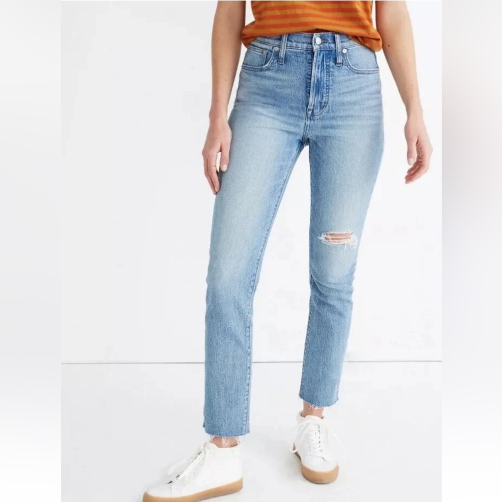 Madewell The Perfect Vintage Distressed Jeans